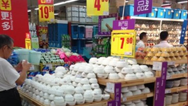 顺祥健康瓷强势登陆家乐福，浮雕素瓷系列产品首战脱销